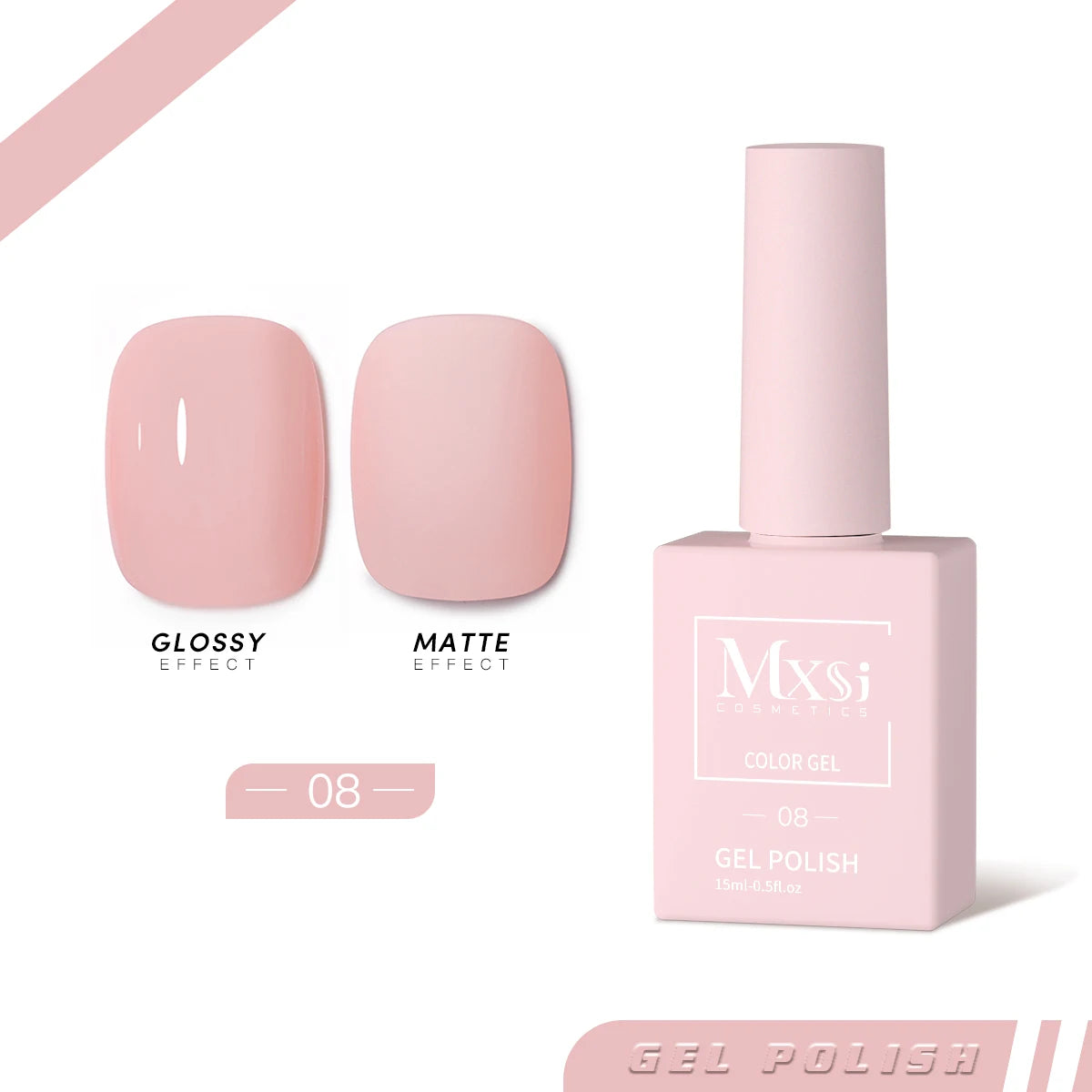 Mxsi 15ml Gel Nail Polish Nail Art Varnish Gel UV