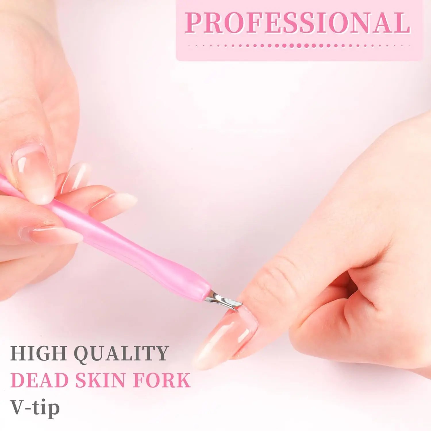 5Pcs/10Pcs Ways Manicure Nail Cuticle UV Gel Polish Pusher Remover Trimmer Stainless Steel Pedicure Dead Skin Cuticle Care Tools